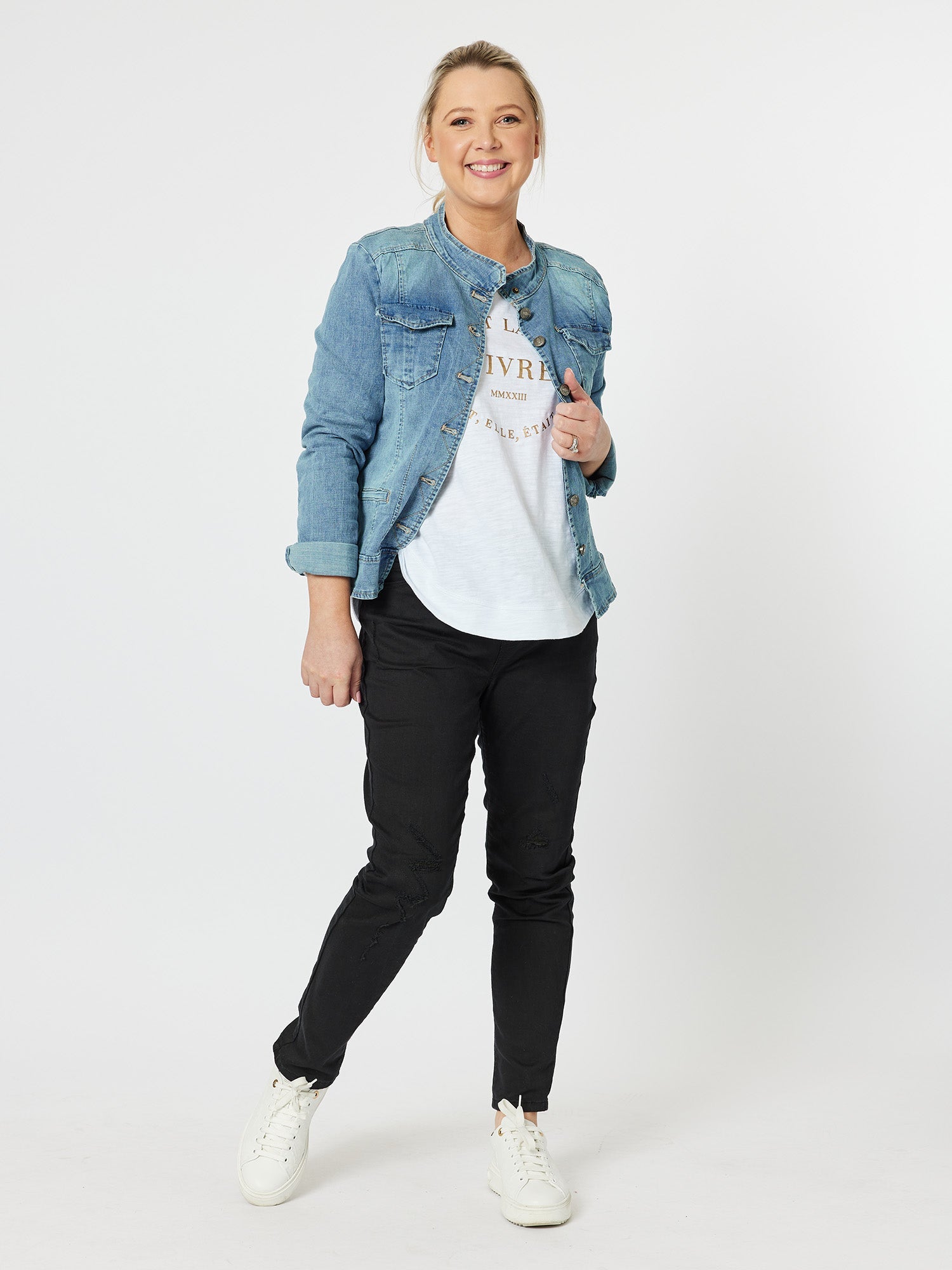 Threadz Maggie Denim Jacket | Denim_ Shop 12