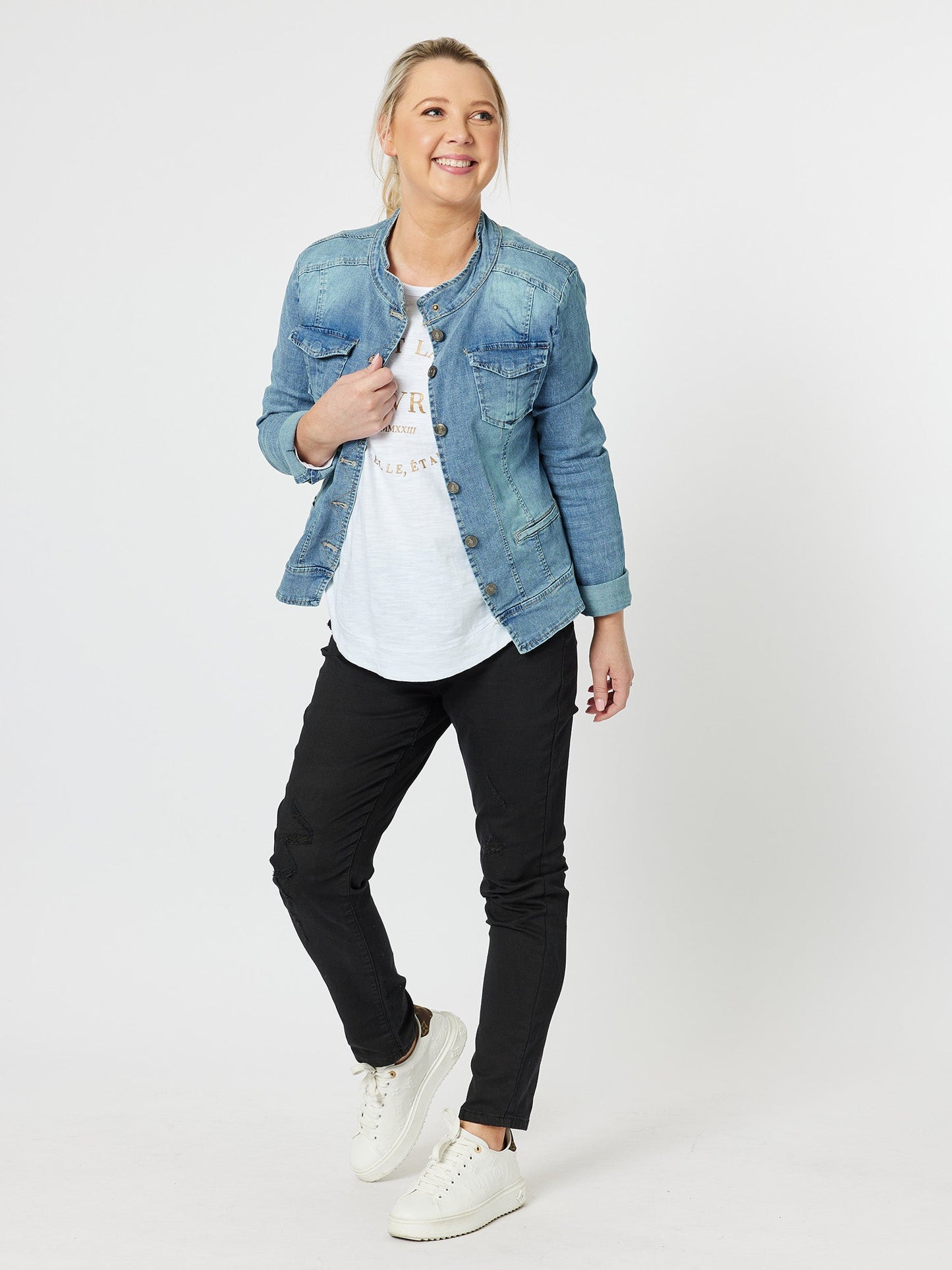 Threadz Maggie Denim Jacket | Denim_ Shop 12