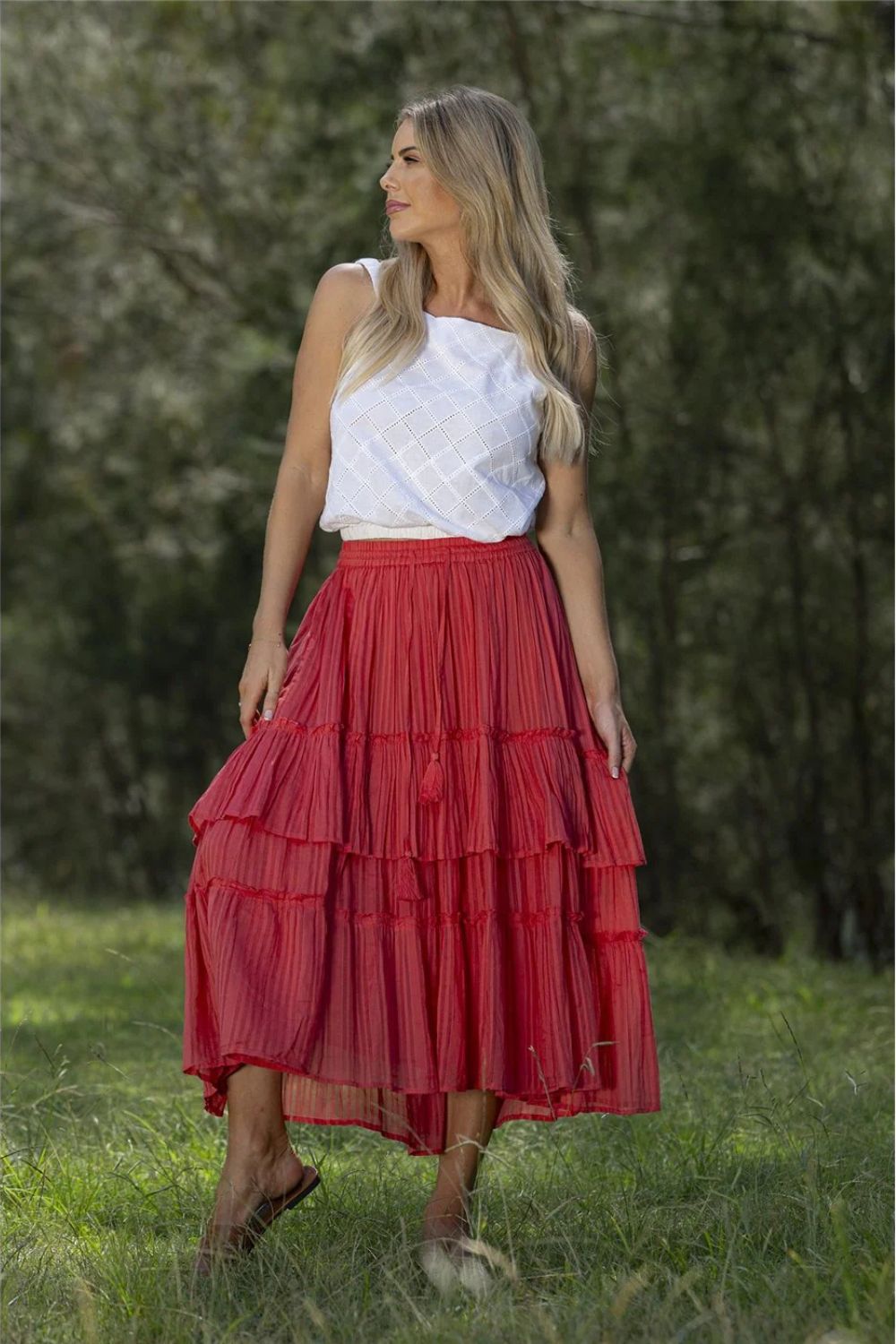 Rosie Skirt | Red