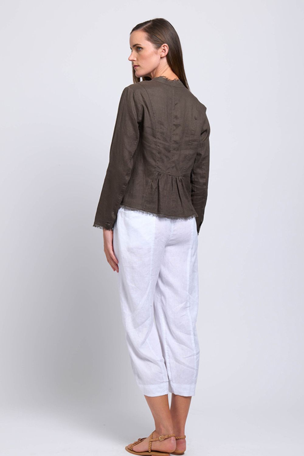 Fringe Festival Jacket | Khaki