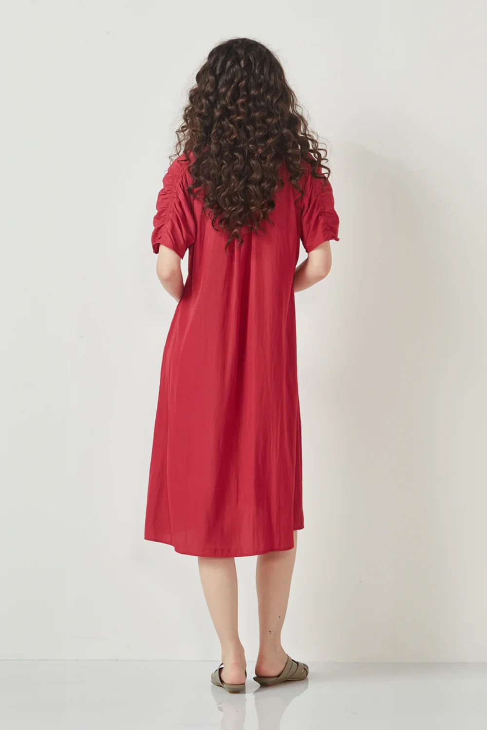 Kahlo Dress | Raspberry