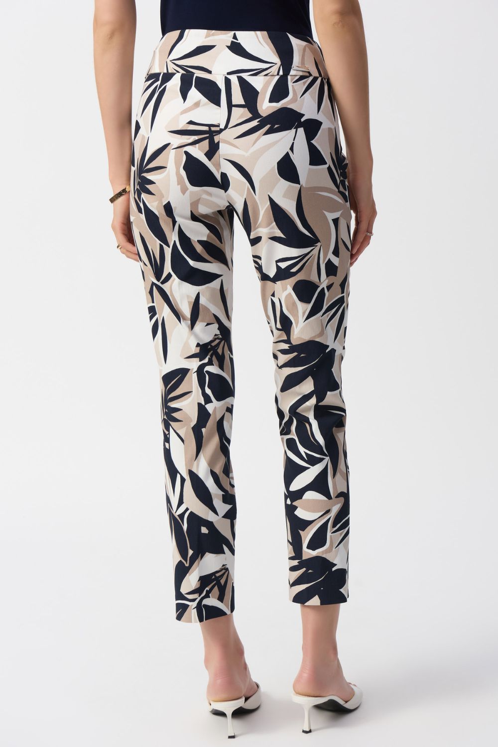 Joseph Ribkoff Millennium Tropical Print Pants | Vanilla/Multi_Shop 12