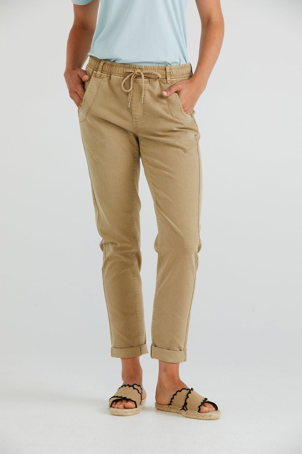 Lania Zane Boyfriend Jean | Camel_Shop 12