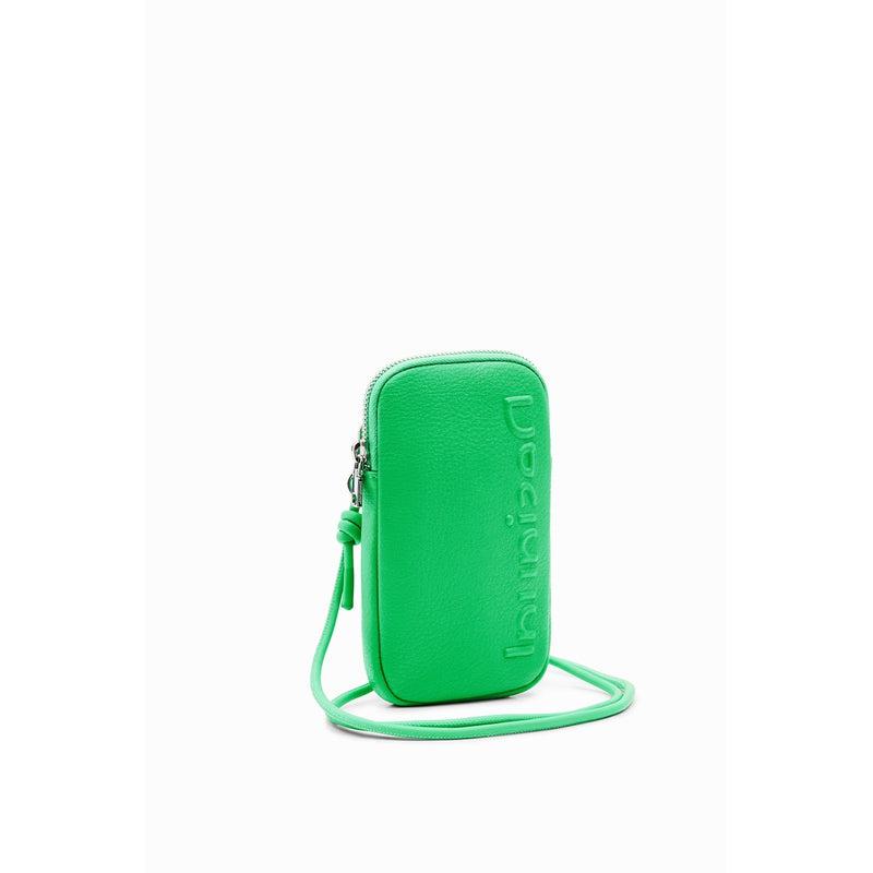 Leather-Effect Wallet Smartphone Holder | Green-Desigual-Shop 12 Bendigo