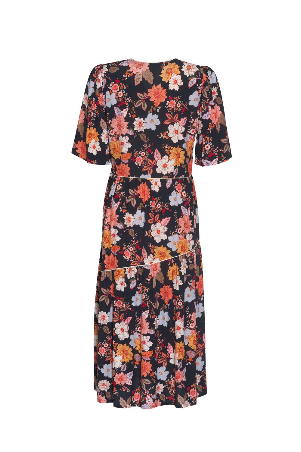 Madly Sweetly Spring Has Sprung Dress | Navy Multi_Shop 12