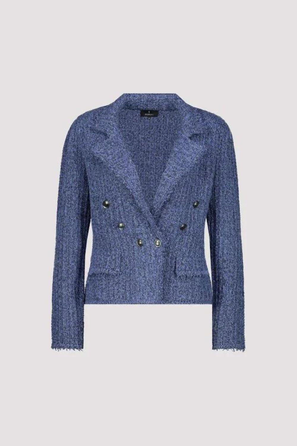 Monari Lapel Collar Jacket | Indigo_Shop 12