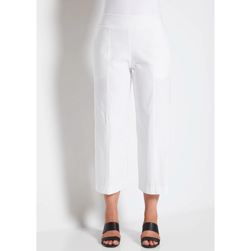 Larrie 7/8 Culotte Pant | White-Philosophy Australia-Shop 12 Bendigo