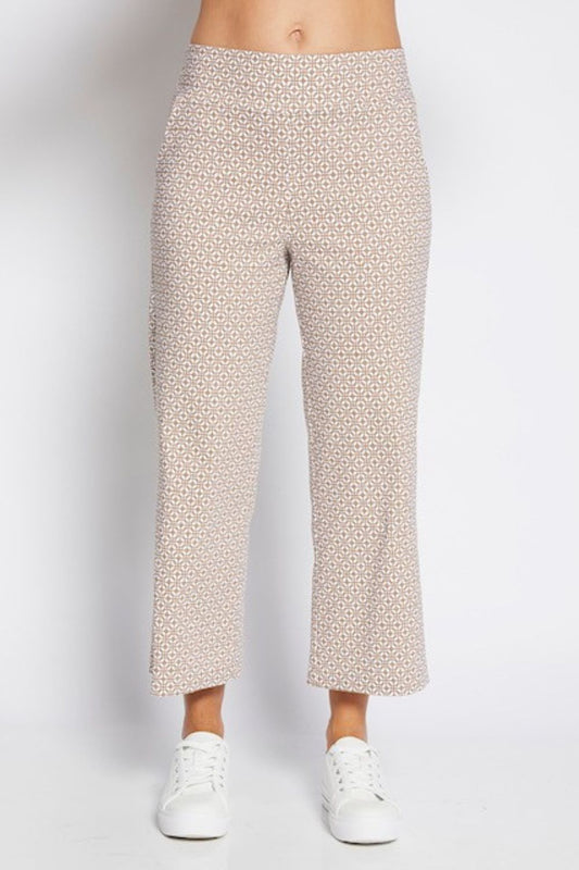 Philosophy Ticket Tile Print Pant | Beige/White_Shop 12