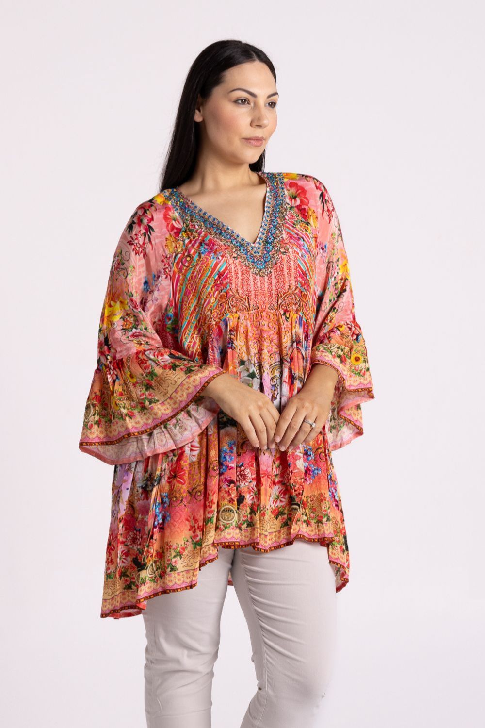 Amber Crystals Top | Sunrise Garden