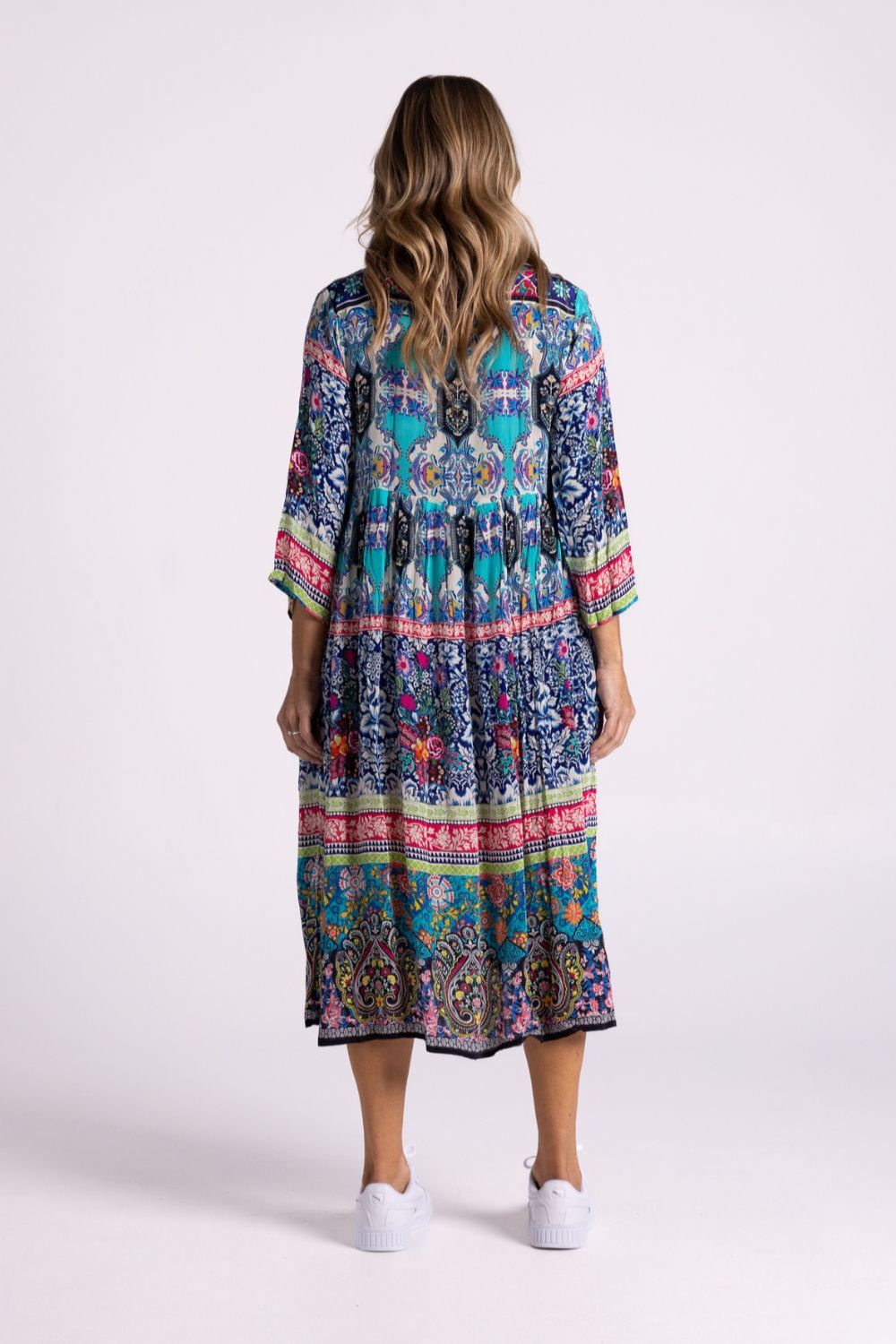 Erin V-Neck Dress | Paisley Tide