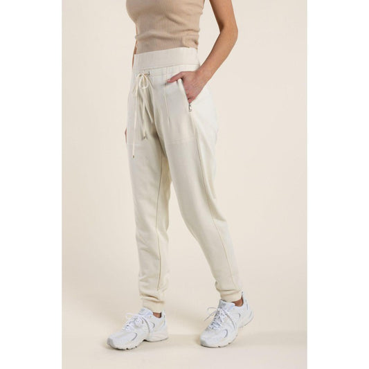 Two T's Track Pants With Zips | Ivory_Shop 12