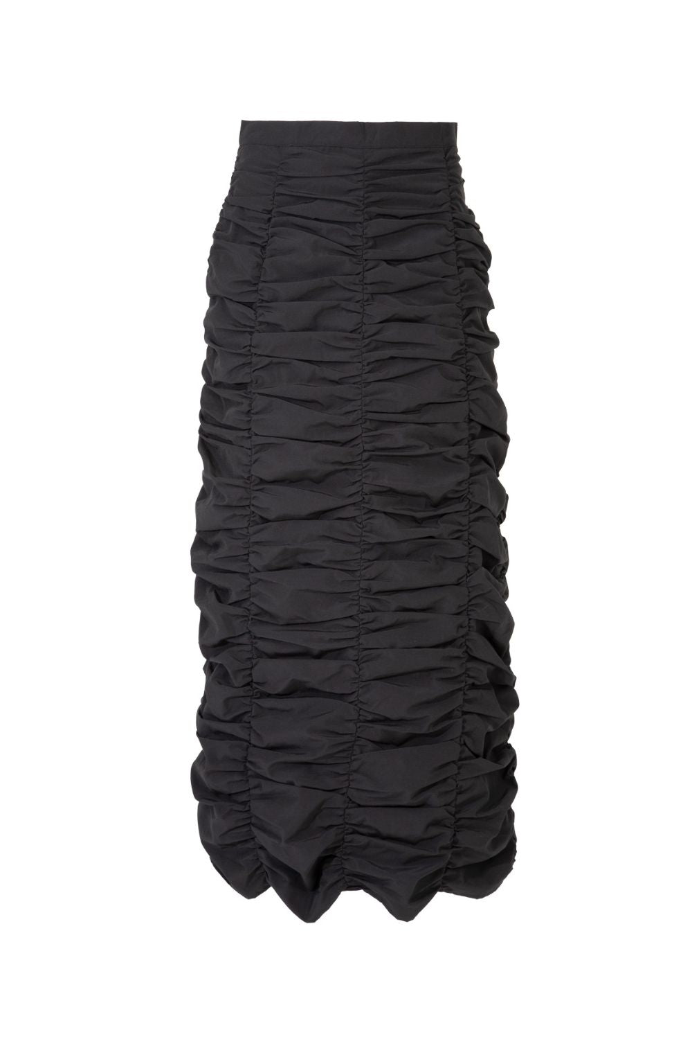 Sugar Ruche Skirt | Black