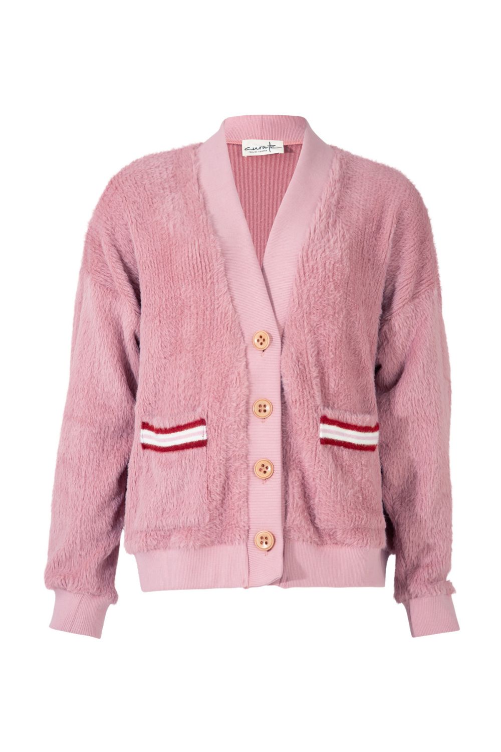 Freeze The Day Cardigan | Blush