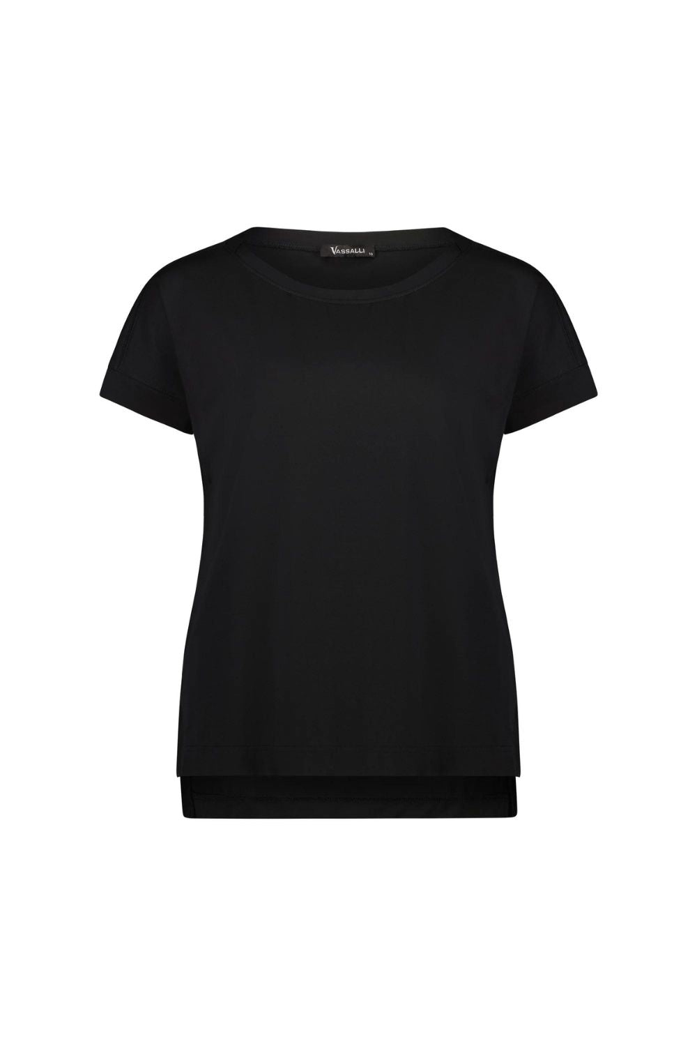 Vassalli Drop Sleeve Top | Black_Shop 12