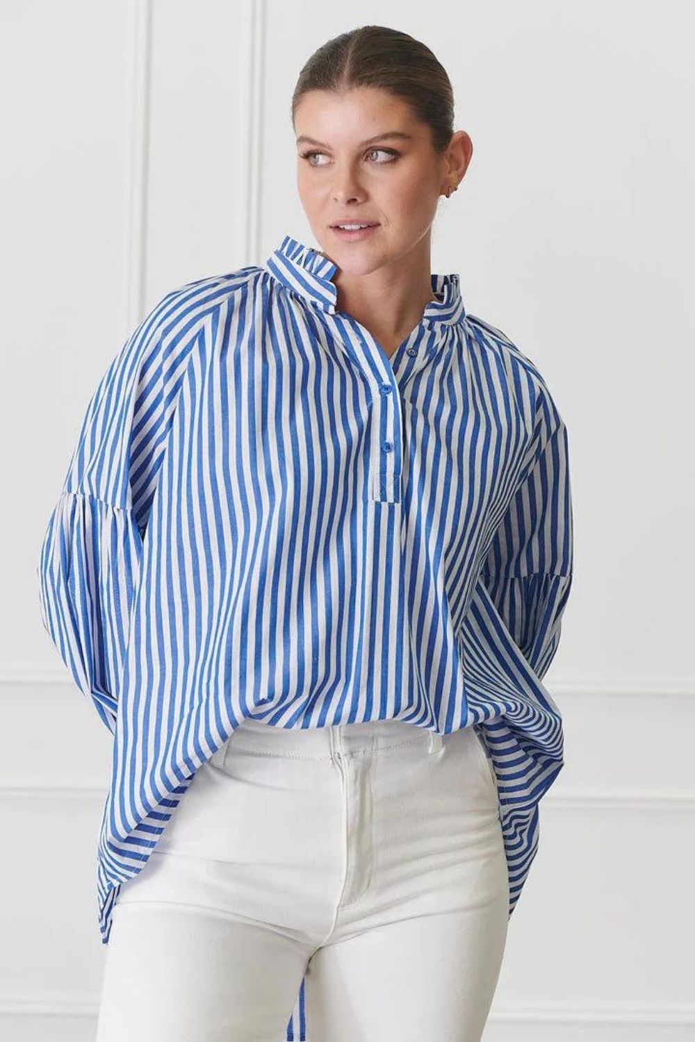 Zjoosh Kell Stripe Shirt | Blue_Shop 12