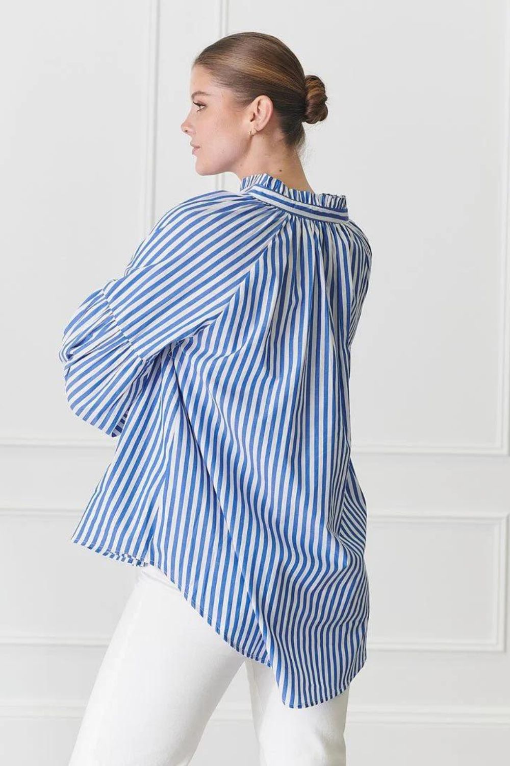 Zjoosh Kell Stripe Shirt | Blue_Shop 12