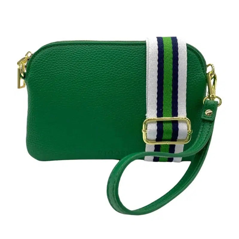 Missy Hugo Cross Body Bag | Meadow Green-Zjoosh-Shop 12 Bendigo