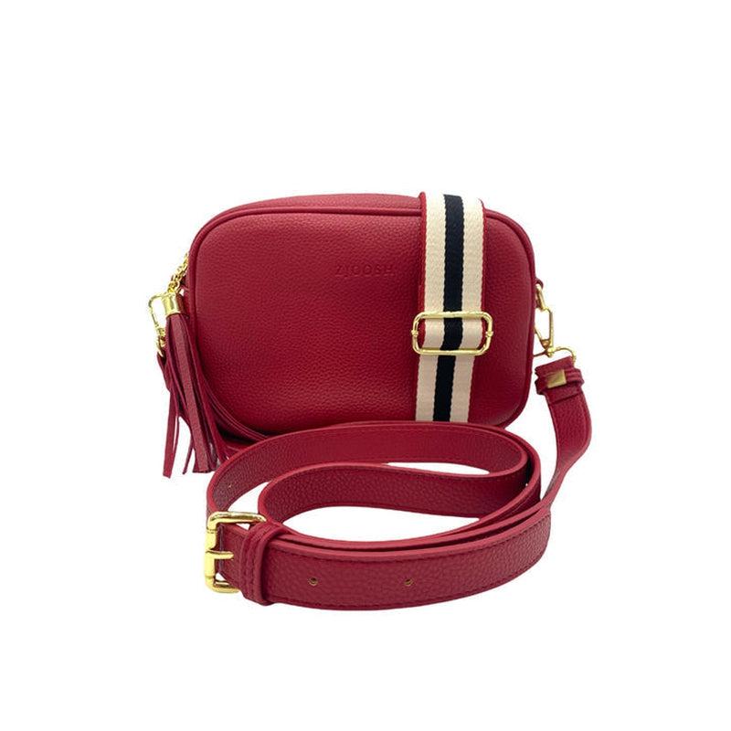 Ruby Sports Cross Body Bag - Red-Zjoosh-Shop 12 Bendigo